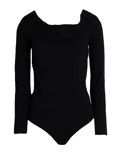 TWINSET TOPWEAR Black 70% Viscose, 30% Polyester