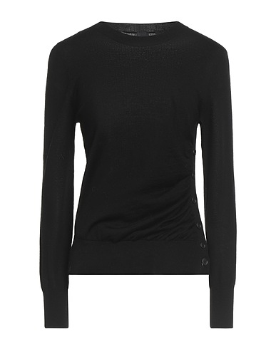 PINKO Pullover Nero 100% Lana, Nylon