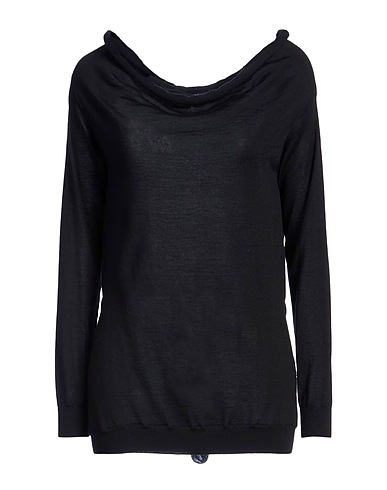 VALENTINO GARAVANI Cashmere jumper Black 70% Cashmere, 30% Silk