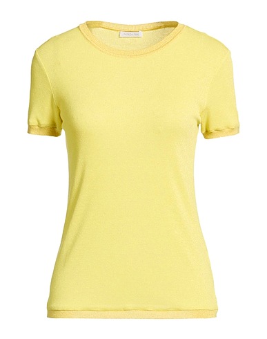 PATRIZIA PEPE Sweater Yellow 76% Viscose, 12% Polyamide, 10% Polyester, 2% Elastane