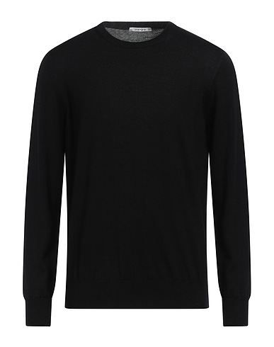KANGRA Jumper Black 100% Wool