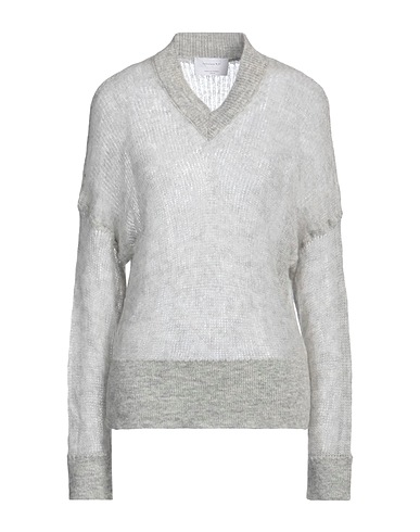 DANIELE FIESOLI Jumper COLLEZIONE N_01 Light grey 55% Baby alpaca wool, 35% Polyamide, 10% Merino Wool