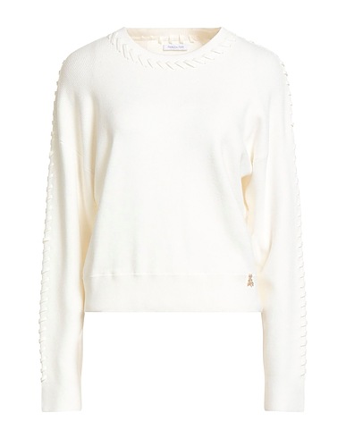 PATRIZIA PEPE Jumper White 89% Viscose, 11% Elastane