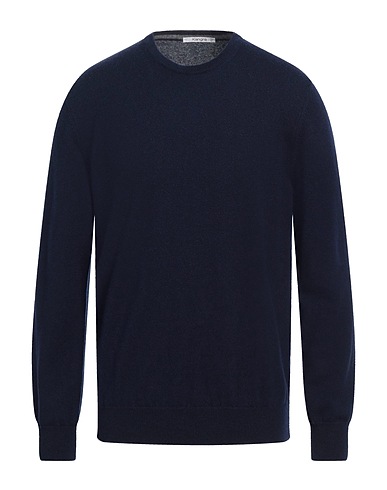 KANGRA Jumper Navy blue 70% Wool, 30% Cashmere