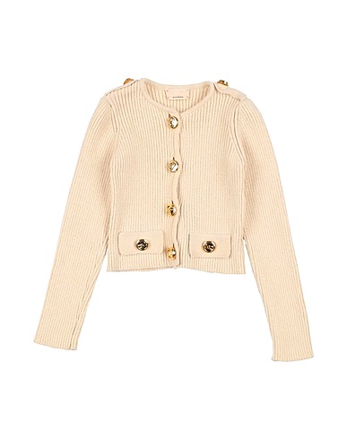 ELISABETTA FRANCHI Cardigan LA MIA BAMBINA Sand 100% Polyester