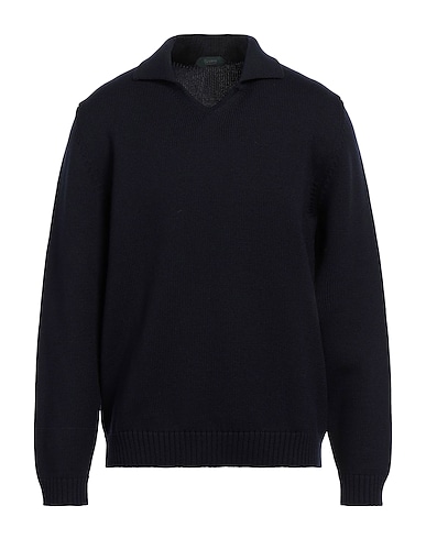 ZANONE Jumper Midnight blue 100% Virgin Wool