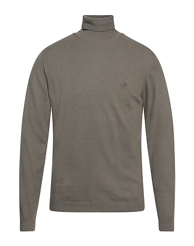 BROOKSFIELD Dolcevita Verde militare 85% Cotone, 15% Lana Vergine