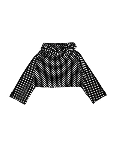 MANILA GRACE Sweater NERO 50% Viscose, 28% Microfiber, 22% Nylon