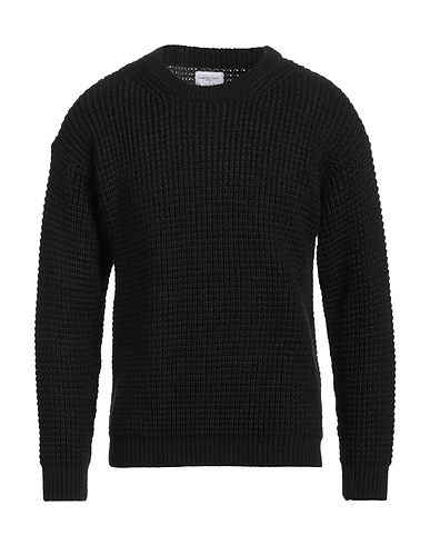 FAMILY FIRST  Milano Jumper Black 45% Wool, 45% Polyamide, 10% Acrylic