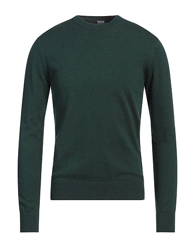 BOMBOOGIE Jumper Dark green 48% Nylon, 27% Viscose, 20% Wool, 5% Cashmere