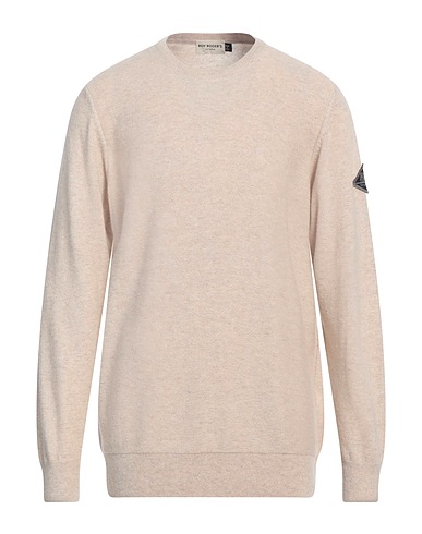 ROŸ ROGER'S Sweater Beige 45% Wool, 25% Viscose, 25% Polyamide, 5% Cashmere
