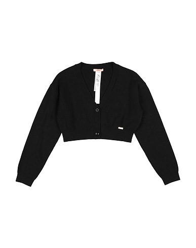 LIU •JO Cardigan Black 50% Viscose, 30% Cotton, 20% Polyamide