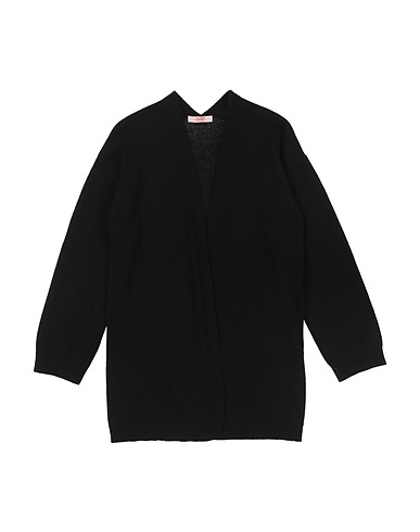 LIU •JO Cardigan Black 33% Viscose, 23% Polyamide, 20% Cotton, 20% Wool, 4% Cashmere