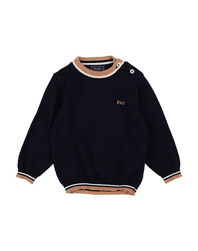 FAY Jumper Midnight blue 90% Wool, 10% Cashmere