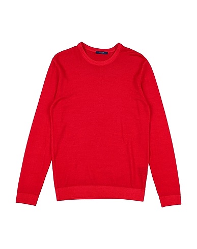ENTRE AMIS GARÇON Pullover Rosso 100% Lana Vergine