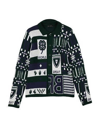 BRIAN RUSH Cardigan 50% Wool, 50% Modal