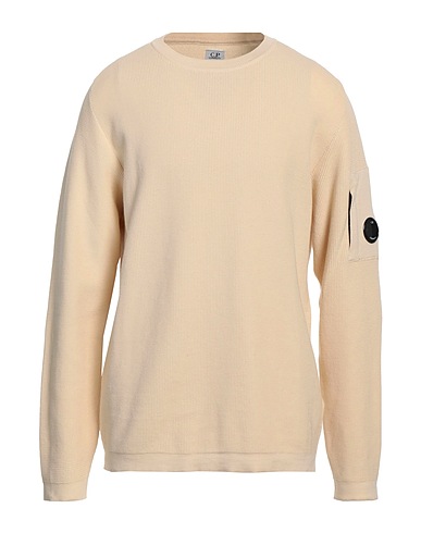 C.P. COMPANY Jumper Cream 100% Cotton
