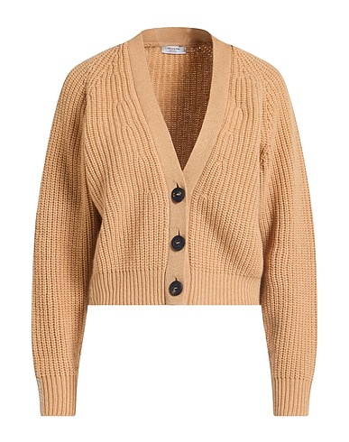 PESERICO Cardigan Camel 100% Cashmere