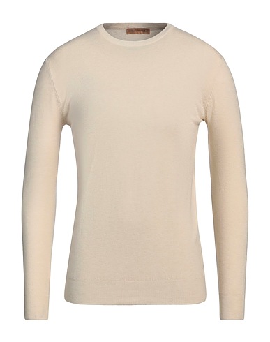 HENRY CLIFFORD Jumper Cream 40% Wool, 20% Cotton, 20% Viscose, 10% Polyamide, 10% Cashmere