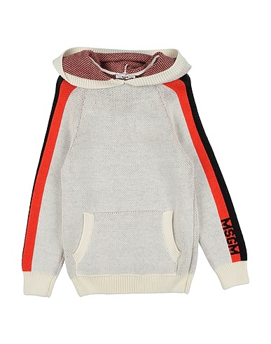 MSGM Pullover Avorio 50% Acrilico, 50% Lana