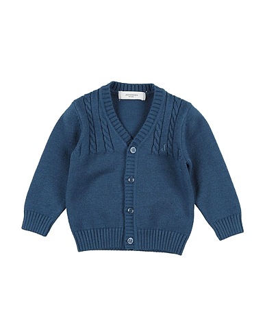 JECKERSON Strickjacke Taubenblau 50% Viskose, 28% Polyester, 22% Nylon