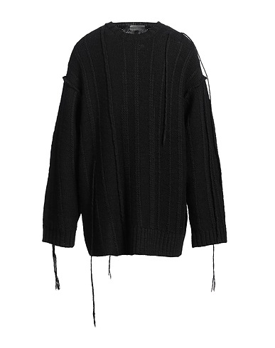 YOHJI YAMAMOTO POUR HOMME Sweater Black 100% Wool