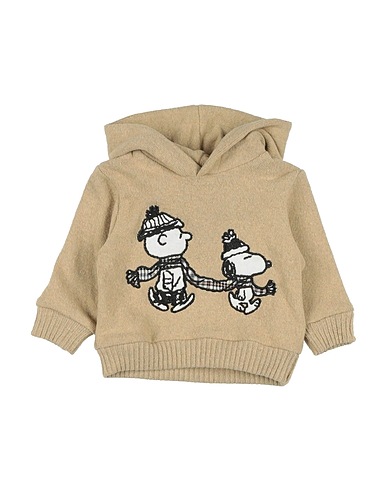 U+É Jumper Beige 60% Cotton, 28% Polyester, 10% Other Fibres, 2% Elastane
