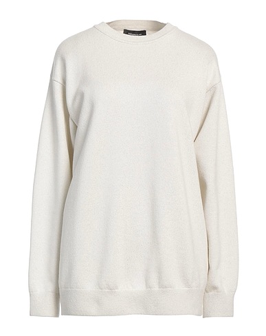 FABIANA FILIPPI Pullover Avorio 75% Lana Vergine, 15% Seta, 10% Cachemire