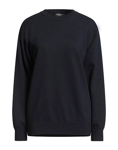 FABIANA FILIPPI Jumper Navy blue 75% Virgin Wool, 15% Silk, 10% Cashmere