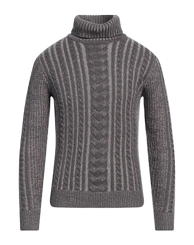 GUESS Polo neck Grey 57% Polyamide, 33% Wool, 10% Acrylic
