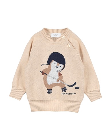 JECKERSON Sweater Beige 49% Wool, 49% Cotton, 2% Nylon