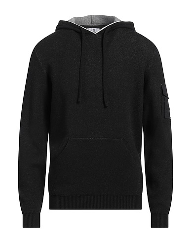 PMDS PREMIUM MOOD DENIM SUPERIOR Jumper Black Wool, Viscose, Polyamide, Cashmere, Polyester