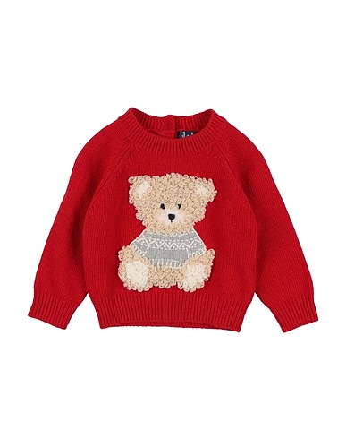 IL GUFO Jumper Red 100% Virgin Wool