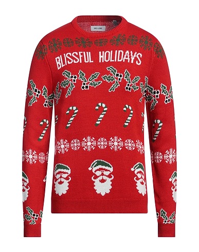 ONLY & SONS Sweater Red 100% Acrylic