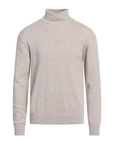 BARBA Napoli Polo neck Beige 40% Merino Wool, 30% Viscose, 20% Polyamide, 10% Cashmere