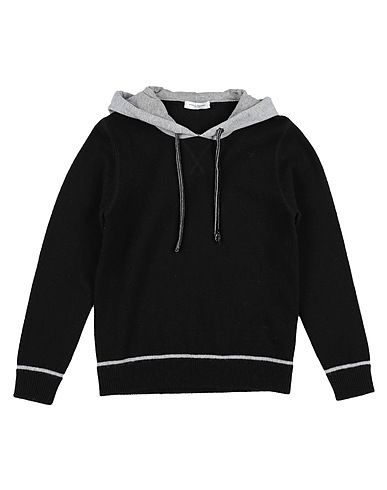 PAOLO PECORA Jumper Black 100% Merino Wool