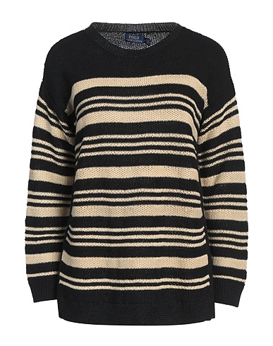 POLO RALPH LAUREN Jumper Black 100% Linen
