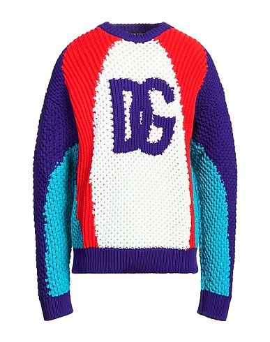 DOLCE&GABBANA Jumper Purple 100% Polypropylene