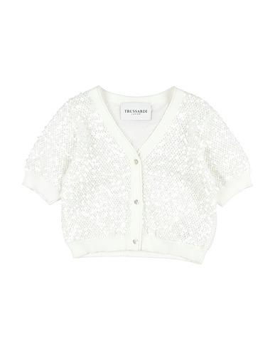 TRUSSARDI JUNIOR Cardigan Off white 100% Cotton