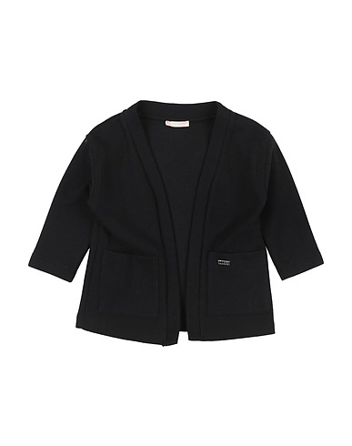 LIU •JO Cardigan Black 94% Cotton, 6% Polyamide