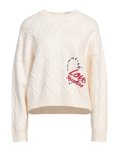 LOVE MOSCHINO Jumper Off white 35% Polyamide, 31% Viscose, 30% Wool, 4% Cashmere