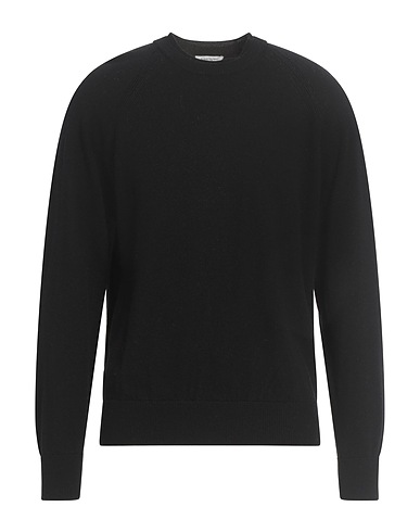 PAOLO PECORA Pullover Schwarz 100% Schurwolle