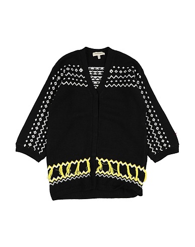 TWINSET Cardigan Black 50% Viscose, 25% Polyamide, 25% Polyester