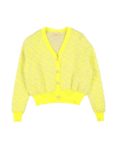 ELISABETTA FRANCHI Cardigan Lime green 100% Polyamide