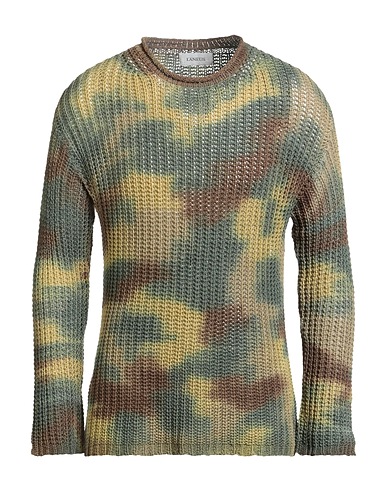 LANEUS Jumper Military green 100% Cotton