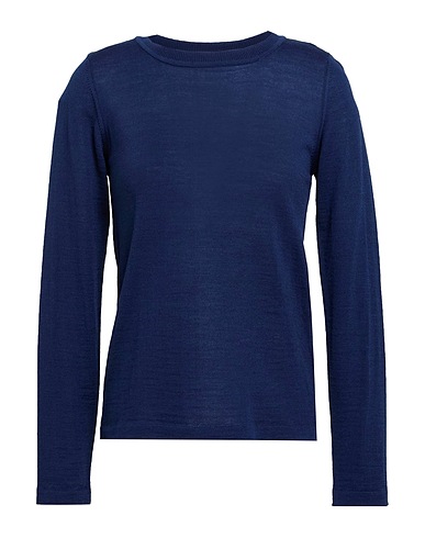 CARACTÈRE Jumper Navy blue 50% Acrylic, 50% Wool