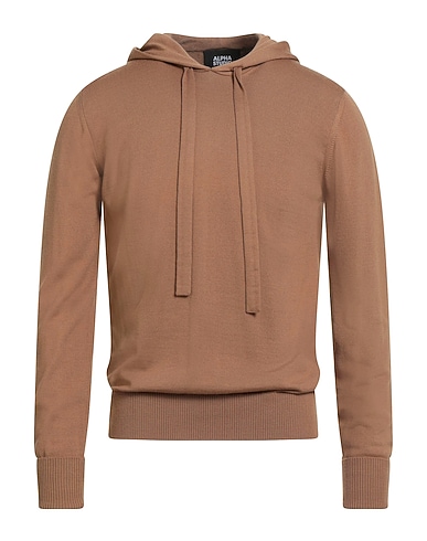 ALPHA STUDIO Pullover Nocciola 100% Lana Merino