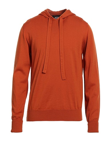 ALPHA STUDIO Jumper Rust 100% Merino Wool