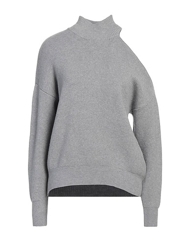ZAHJR Rollkragenpullover Grau 50% Viskose, 27% Polyester, 23% Polyamid