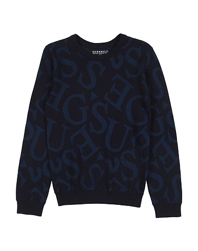 GUESS Sweater Midnight blue 100% Cotton